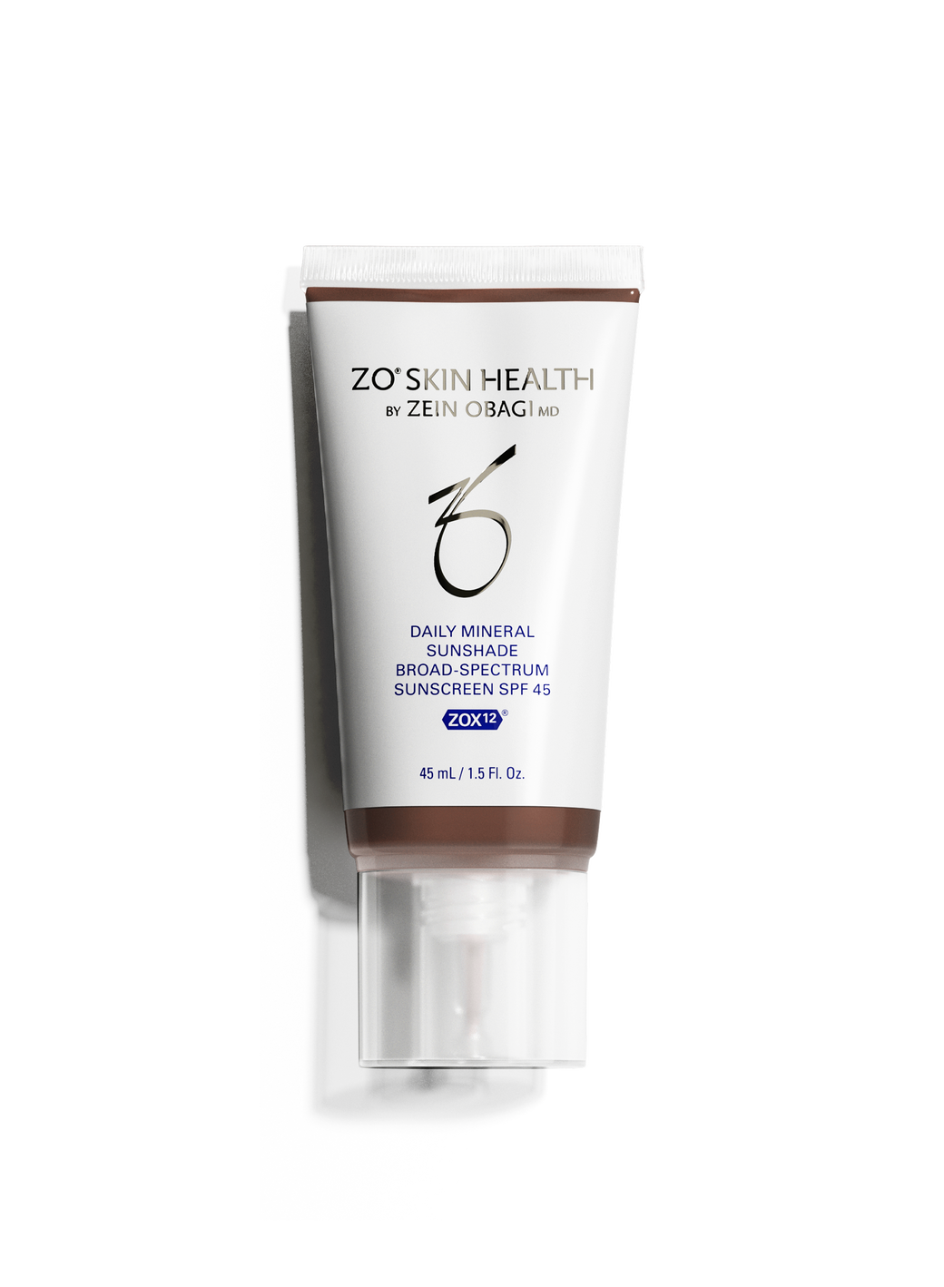 ZO Daily Mineral Sunshade Broad Spectrum SPF 45 in the Deep shade